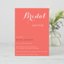 Search for sunset bridal shower invitations Orange