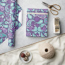 Search for purple paisley wrapping paper Elegant