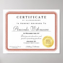 Search for graduation diploma posters Certificate of completion