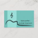 Search for guitar lessons business cards Minimalist