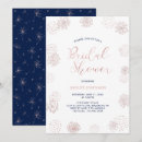 Search for navy and gold bridal shower invitations Simple