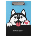 Search for husky clipboards Cute
