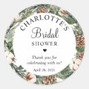 Search for bridal shower winter stickers Watercolor