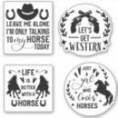 Search for equestrian girl stickers Western