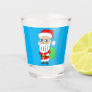 Search for santa claus shot glasses Cute