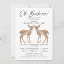 Search for fawn baby shower invitations Gender neutral