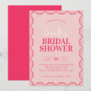 Search for red bridal shower invitations Bold