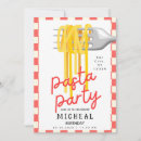 Search for italian dinner birthday invitations Spaghetti