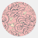 Search for birds flying stickers Abstract