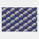 Search for winter scene wrapping paper Trees