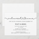 Search for heart rehearsal dinner invitations Typography