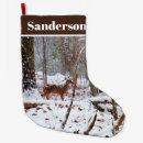 Search for snow white christmas stockings Deer hunter