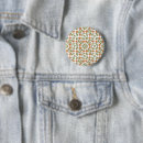 Search for orange flowers badges Floral pattern