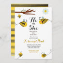 Search for sunflower gender reveal invitations Yellow