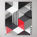 Search for red white stripes posters Geometric