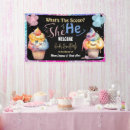 Search for baby announcement banners Gender reveal