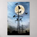 Search for crows art Moon