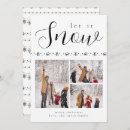 Search for let it snow christmas cards Minimalist