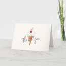 Search for ice cream thank you cards Watercolor
