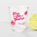 Search for bachelorette shot glasses Kiss the miss goodbye