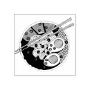 Search for bowl rubber stamps Chopsticks