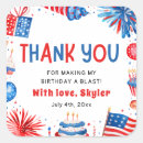 Search for stripe thank you stickers For kids