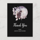Search for black cat thank you postcards Magic