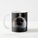 Search for cute border collie mugs Black and white