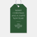 Search for green gift tags Minimalist
