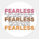 Search for fearless stickers Inspirational
