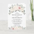 Search for blush champagne wedding invitations Spring unique chic peony