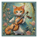 Search for fiddle art Cat