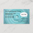 Search for psychotherapy business cards Mental health