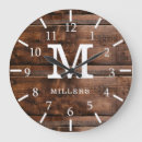 Search for family name clocks Farmhouse style