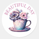 Search for cup of tea stickers Pink