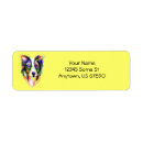 Search for border collies return address labels Animal