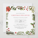 Search for watercolor christmas invitations Greenery