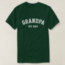 Search for pregnancy announcement tshirts Grandpa