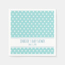 Search for polka dot napkins Baby shower