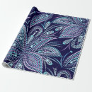 Search for blue paisley wrapping paper Indian