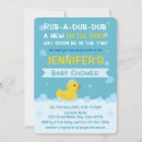 Search for rub a dub dub invitations Gender neutral