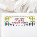 Search for starburst return address labels Gold