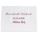 Search for bachelorette gift bags Bridal shower name date