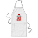 Search for just aprons Santa