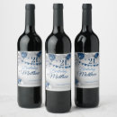 Search for blue and silver label wine wine labels Modern