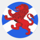 Search for scottish lion stickers Red