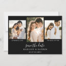 Search for 3 photo wedding invitations Minimalist