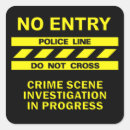Search for crime scene investigator stickers Police