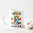 Search for welcome back teacher mugs Back to school
