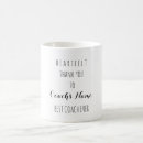 Search for thanks coach mugs Black and white